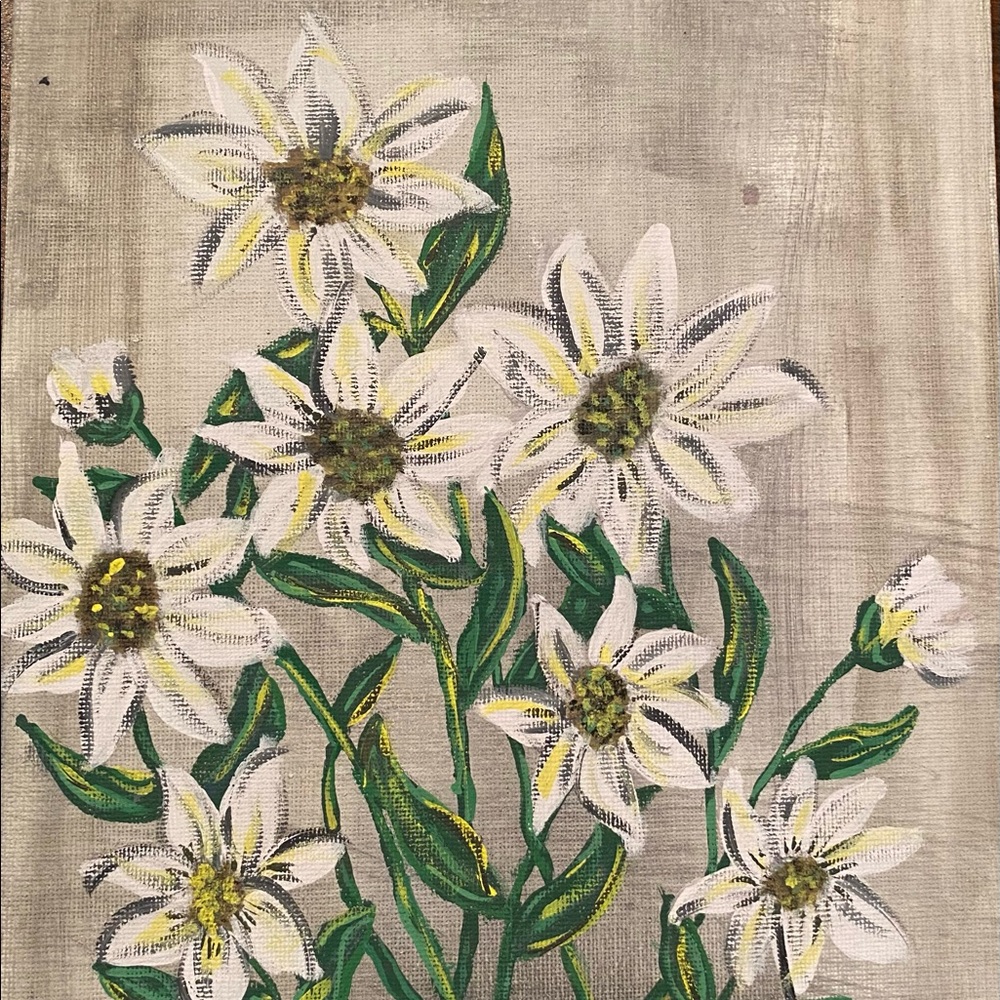 Daisy painting-NWT